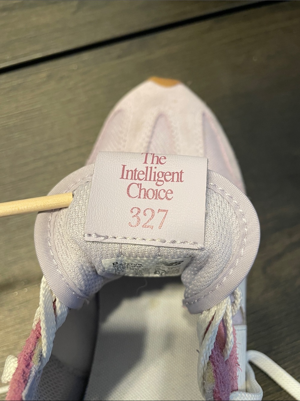 New Balance X CALIA 327 Women's Lavender and Pink Retro - Picture 8 of 9